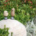 栩栩如生的石頭鳥點綴在社區(qū)一隅，與築森鄰住戶比鄰而居，成為最溫暖的陪伴。