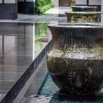 迎賓水景完工實(shí)景圖