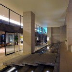 中庭水景完工實(shí)景圖