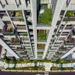 建築立面陽(yáng)臺(tái)與露臺(tái)垂直綠化 實(shí)景圖