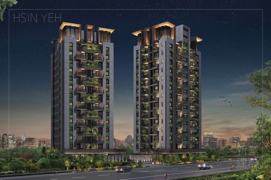 『新業(yè)14期 大塊藏硯』位於臺(tái)中北屯區(qū)，盡藏馥綠之美，近享繁華之最，磅礡四季造景，離塵不離城，打造高質(zhì)感家居。