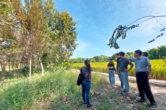 在一個(gè)風(fēng)和日麗的早晨，新業(yè)職人團(tuán)隊(duì)一同來前往彰化，為『築之細(xì)道』嚴(yán)選出符合心中理想的樹木。