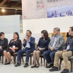 本次演講分別有龍寶建設(shè)張麗莉董事長（右三）、FIABCI世界不動產(chǎn)聯(lián)盟前會長Danielle Grossenbacher(左二)、內(nèi)政部政務(wù)次長花敬群(右二)、臺中市政府都發(fā)局局長黃文彬(右一)、逢甲大學(xué)建築學(xué)院院長黎淑婷(左一)與新業(yè)建設(shè)卓勝隆董事長(左三)出席，親自與所有關(guān)心社會住宅正義、具建築開發(fā)背景的業(yè)者會面討論本項(xiàng)議題。