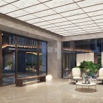 敦和禮賓大廳?沐景會(huì)客雅席， 將懷藏在建築之中的美景與客共賞，呈現(xiàn)最詩(shī)意的待客之道。