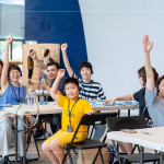 活動(dòng)尾聲的QA時(shí)間，來(lái)賓與講師熱烈互動(dòng)，從走訪建築到藍(lán)曬藝術(shù)的創(chuàng)作，現(xiàn)場(chǎng)氣氛溫暖而熱情。