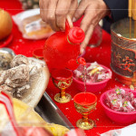 斟滿感謝的心意，滿懷感恩，新業(yè)建設(shè)祈願工程一切平安圓滿。