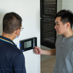 驗屋時由客服人員、專業(yè)廠商陪同，陪您測試設(shè)備功能的健全，迎來舒適的生活品質(zhì)。