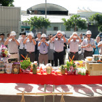 焚香裊裊間，繫起天地與人之間的溝通，期待與這塊土地譜出『心』的回憶。