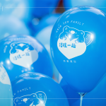 客製化的河貍氣球，新業(yè)建設(shè)要「河貍一起，奔向終點」！