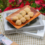 伴手禮致上臺中第五市場隱藏美食，『麻糬之家』的手工芝麻、花生麻糬，口感紮實、香氣濃郁，充滿傳統(tǒng)單純的古早味，將那份質樸的美好帶給新業(yè)的家族好友。