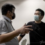 從日常聊到未來，客戶在會後向工務(wù)主任深聊，一來一往之間彷彿一筆一劃描繪關(guān)於未來「家」的想像。