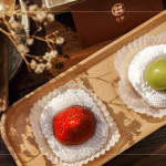 來自臺中在地店家，榮獲「臺中十大伴手禮首獎」的草莓大福，質感與心意並重的伴手禮，為生活注入點儀式感。