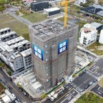 隨著『大塊森鄰』每一日提升的廣度與高度，在2020年12月下旬也順利迎來上樑儀式，象徵完工在即，邁向新的里程碑。