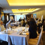 新業(yè)同仁們滿懷積極學習的態(tài)度，課程中與講師熱烈的互動。