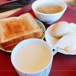 結(jié)束一個早上繁瑣且忙碌的檢查，享用營養(yǎng)均衡豐富的餐點，讓同仁避免因空腹或長時間檢查引起身體不適。