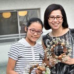 獨(dú)一無二的專屬花圈完成囉~為居家來點(diǎn)浪漫點(diǎn)綴吧！