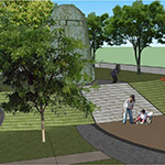 大肚山最有名的望高寮碉堡也成為充滿童趣的涵洞碉堡遊戲區(qū)。