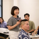 活動(dòng)尾聲的QA互動(dòng)，來(lái)賓們踴躍交流發(fā)言，用簡(jiǎn)短的言語(yǔ)表達(dá)內(nèi)心的感動(dòng)，讓「乳白呢喃－品味手作乳酪」畫(huà)下完美句點(diǎn)。